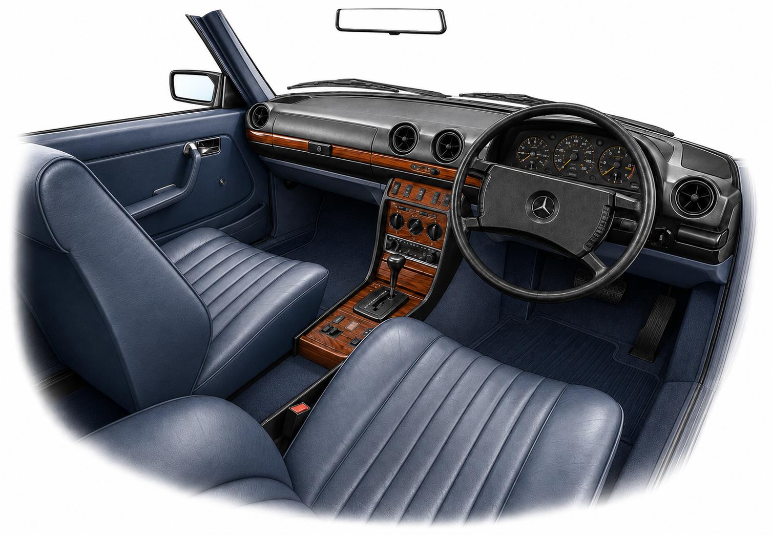 Jok Interior Mercedes-Benz W123 Mercy Tiger